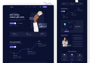 Shams is a pack of 8 landing pages in high quality XD format