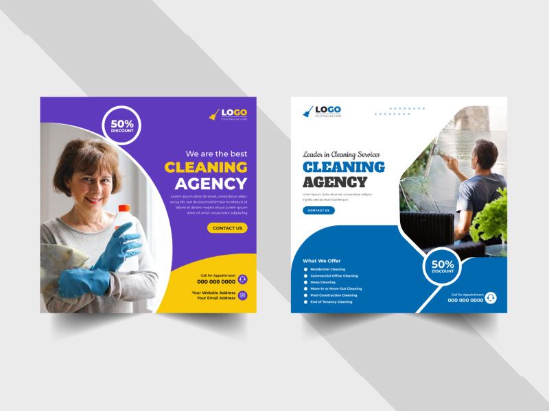 Cleaning Agency Social Media Post Template Ver-2