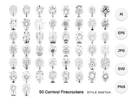Carnival Firecrackers Element Black preview picture