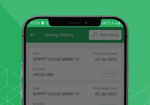 DigiMiner v1.0 - Cloud Crypto Mining Mobile Application