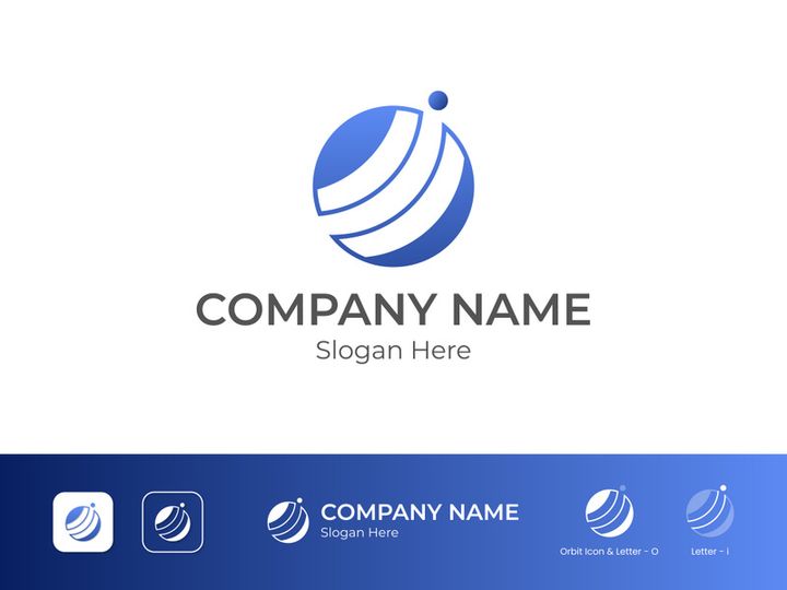 Creative OI Letter Logo Design Vector