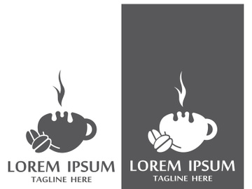 Premium coffee bean logo design. preview picture