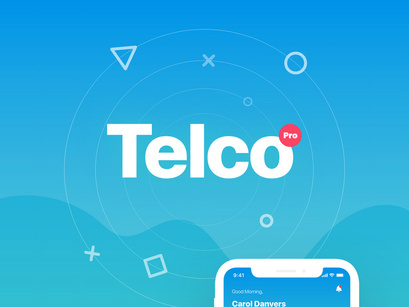 Telco Lite - Free Mobile Management App UI Kit