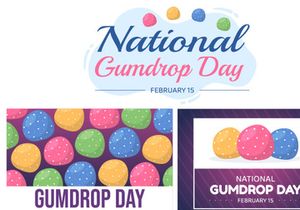 11 National Gumdrop Day Illustration