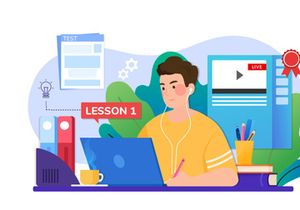 M124_Online Education Illustrations