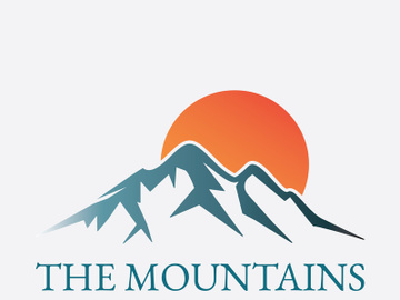 Mountain logo preview picture