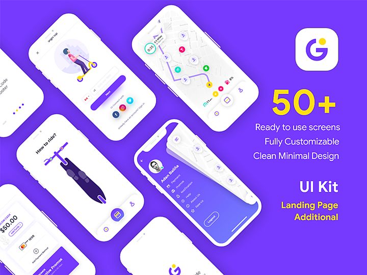 Glow App Ui Kit preview picture