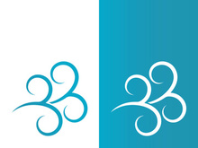 Wind icon vector illustration design template