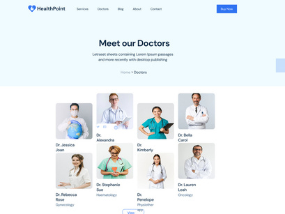 Healthpoint Pro NextJs Medical and Healthcare Website Template