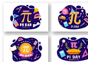 12 Happy Pi Day Illustration