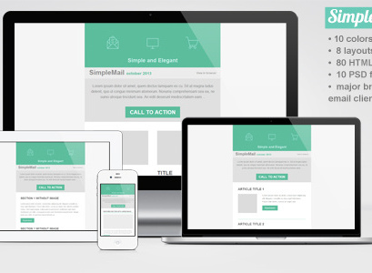 SimpleMail Email Newsletter Templates