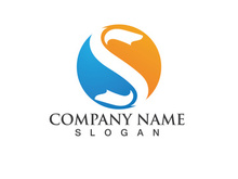 S Logo and symbol vector icon