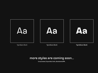 Ygro Sans - Free Grotesque Typeface