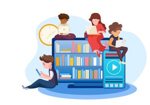 M117_Online Education Illustrations