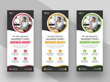 Marketing Agency Roll Up Standee Banner Ver-3