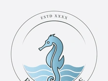Sea horse logo