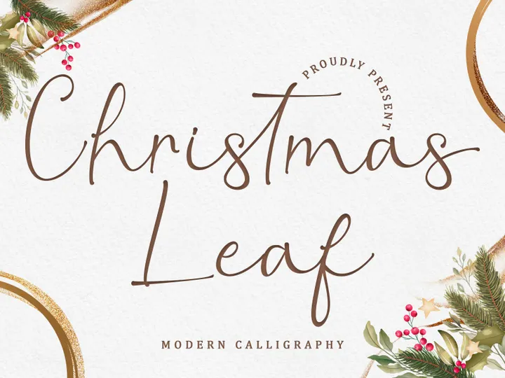 Christmas Leaf preview picture
