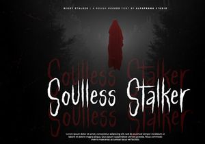 Night Stalker - Rough Font