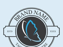 Butterfly logo design