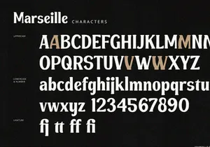 Marseille - Serif Font