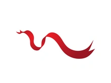 Ribbon illustration design