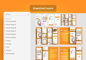 Wallet Banking App UI Kits