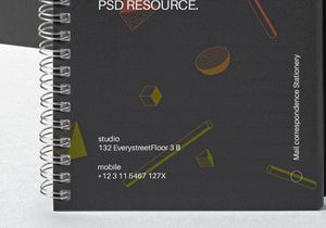 Mailing Psd Stationery Mockup Set