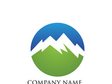 Mountain icon Logo Template Vector illustration design