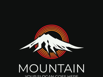 Mountain logo preview picture