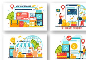 12 Merchant Service Illustration
