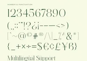 Grass - Serif Font