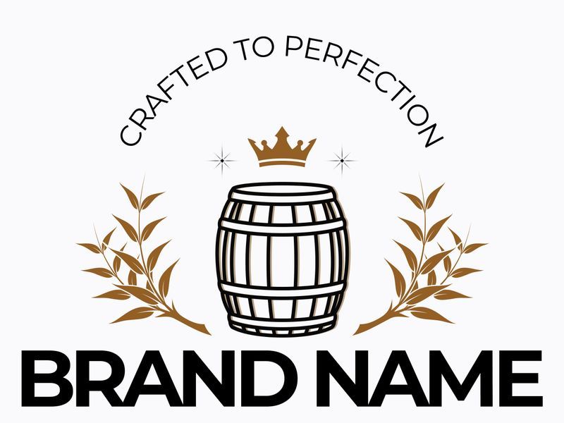 Whisky vintage logo vector illustrations design luxury