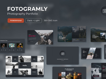 FotoGramly - Portfolio Photography Powerpoint preview picture