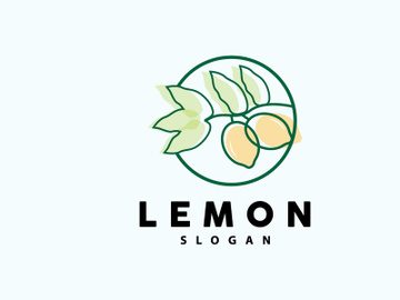 Lemon Logo, Luxurious Elegant Minimalist Design preview picture