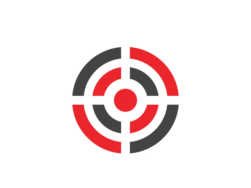 Focus icon illustration design template