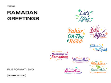 Ramadan Greeting Graphic Text preview picture