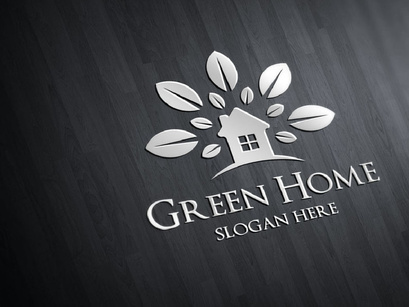 25+ Green Home Logo Bundle