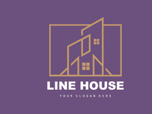 House Logo, Building Furniture Design