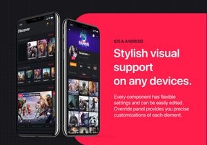 Climax - Live Game Streaming UI Kit for Sketch