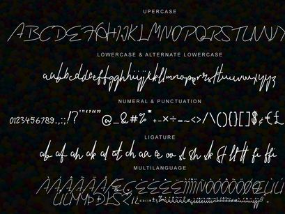 Childish Signature Font