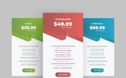Pricing Table UI Elements Design Ver-8