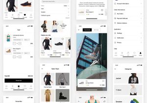 Helium - Fashion Shop UI Kit for Adobe XD