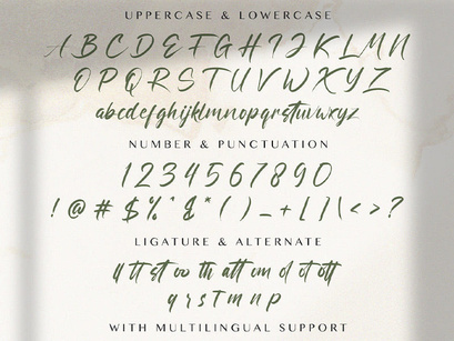 Ratri Volutten - Handwritten Font