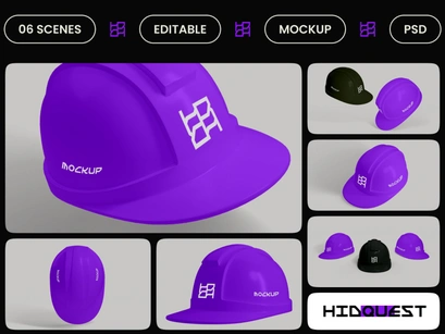 Safety Helmet Mockup