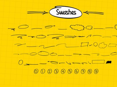 By Note Handwritten Marker Note Font