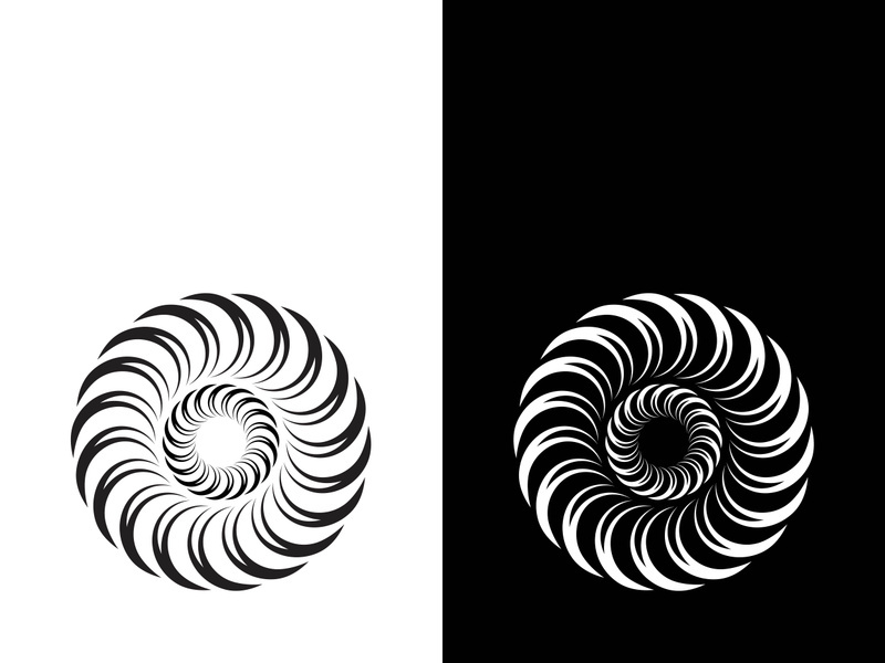 vortex vector illustration icon logo template design