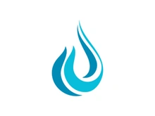 Water drop Logo illustration