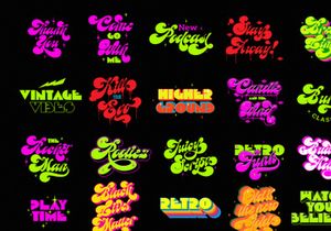 Meastro Pro Pack | Layered Retro Font