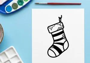 Holiday celebration with festive decorations