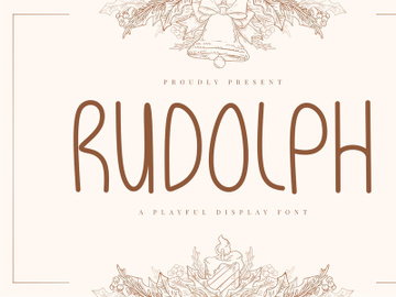 Rudolph - Playful Display Font preview picture